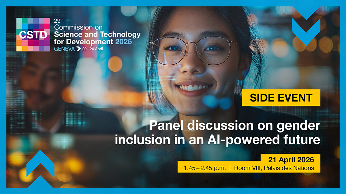 CSTD side event: Panel discussion on gender inclusion in an AI-powered future