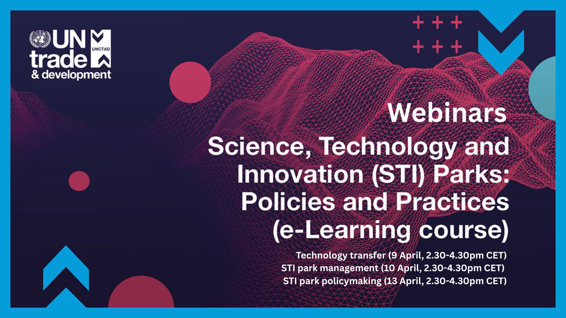 Webinars on STI parks