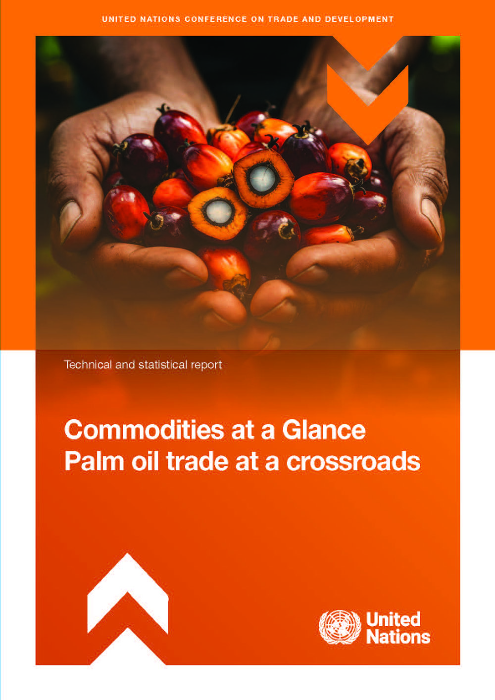 Cover of Commodities at a Glance: Palm oil trade at a crossroads