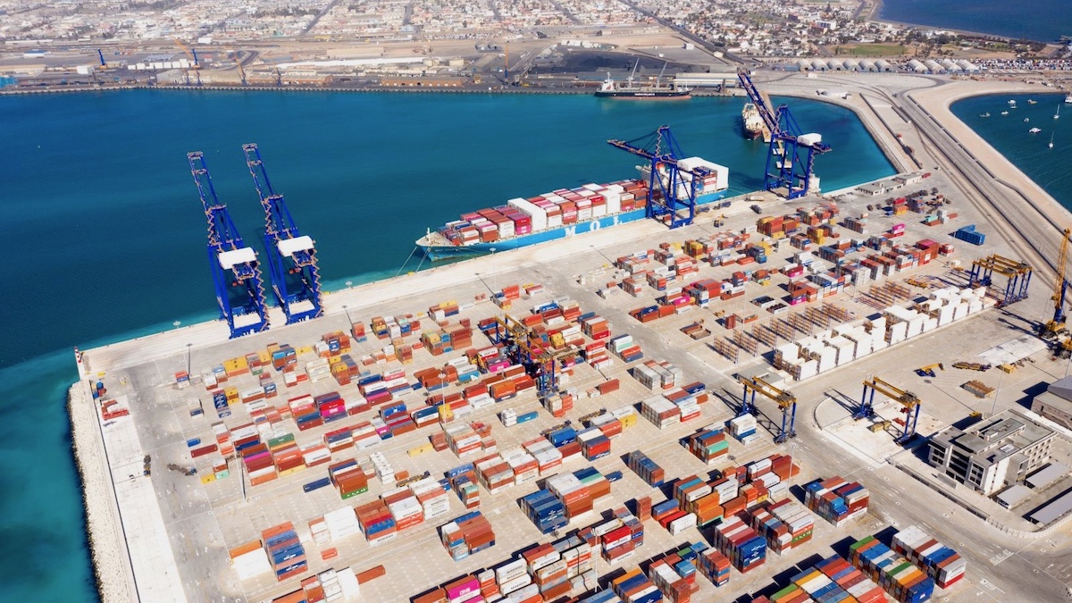 Container Terminal, Mombasa Port, Kenya