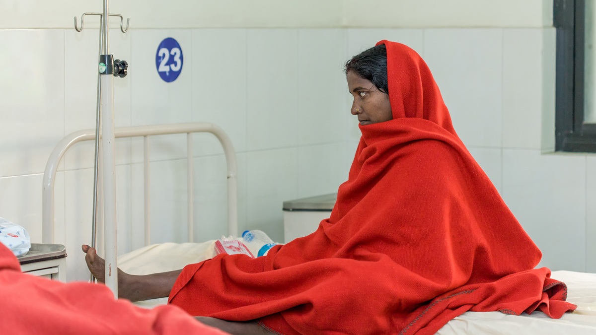 A hospital in Bihar, India.