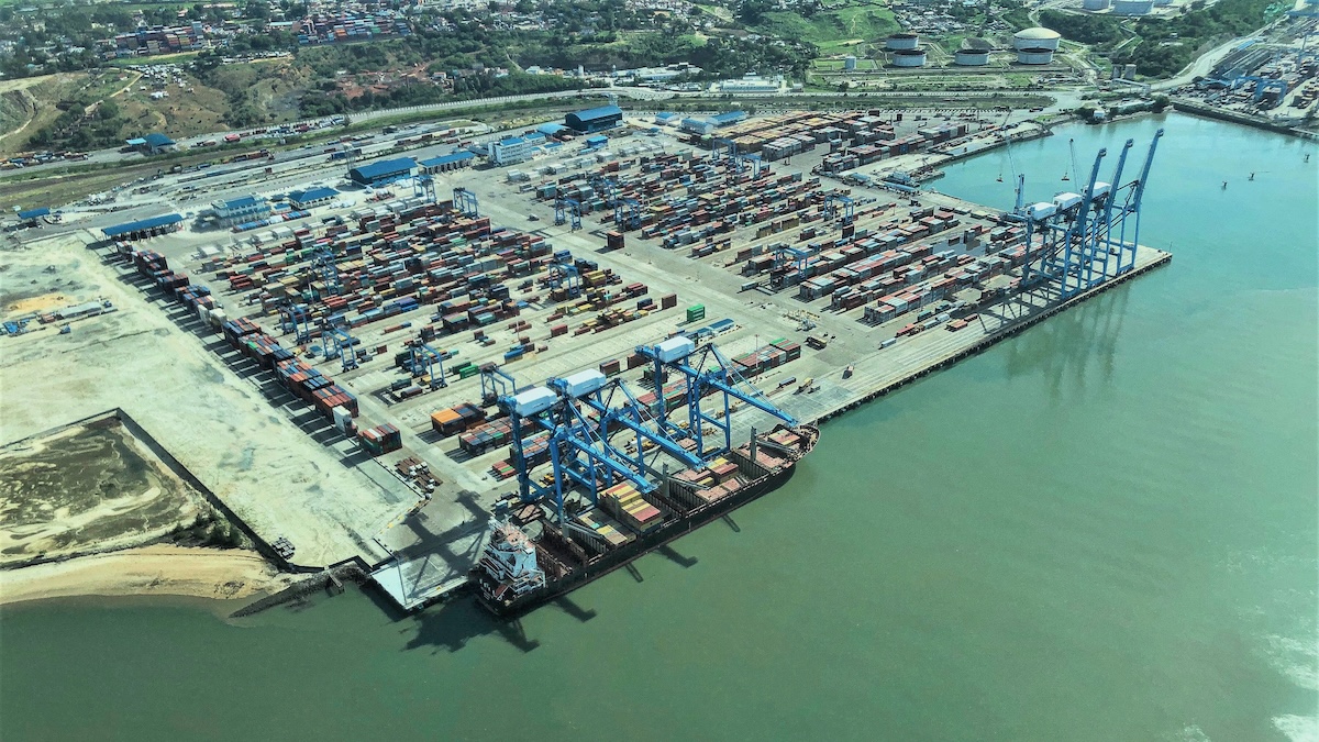 Container Terminal, Mombasa Port, Kenya