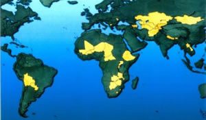 Map of LLDCs