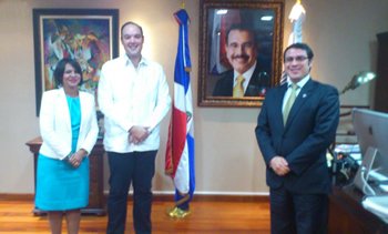 Meeting with H.E. José Del Castillo