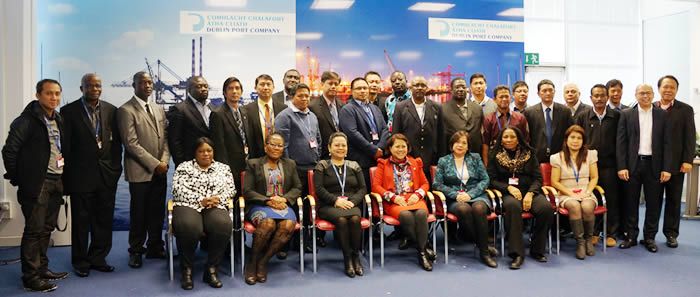 Participants at the Port Training Programme workshop, Dublin 