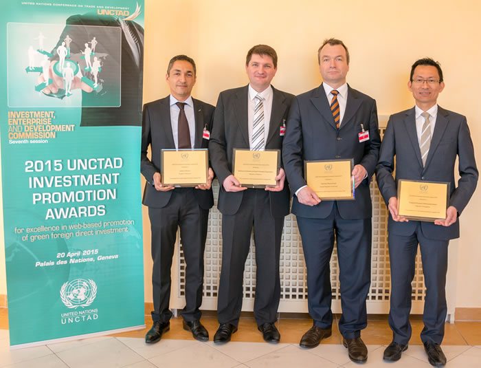 UNCTAD investment promotion awards 2015