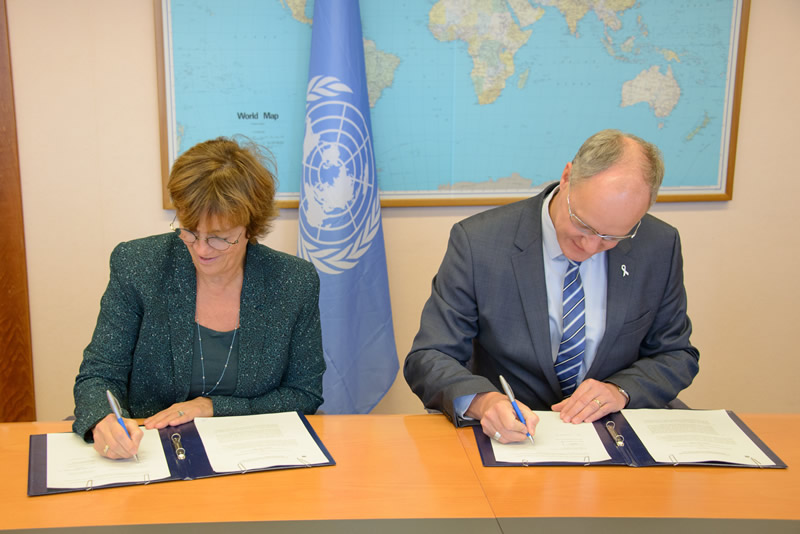 Isabelle Durant and Ulrich Seidenberger