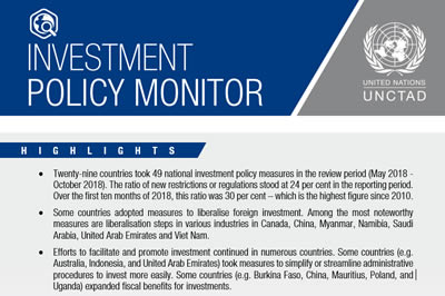 nvestment Policy Monitor No. 20