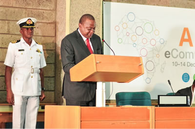 President Uhuru Kenyatta of Kenya