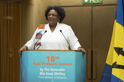 Prime Minister of Barbados, Mia Amor Mottley