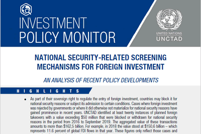 Investment Policy Monitor