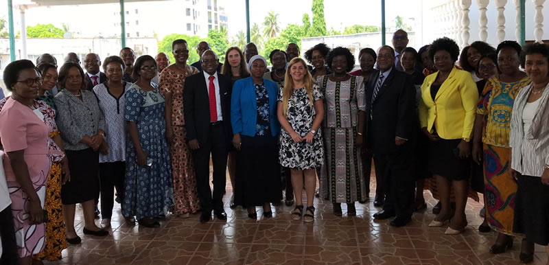 Participants at the project's final regional workshop