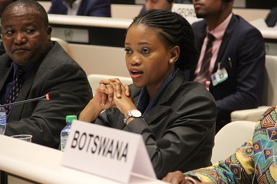 Botswana Minister Bogolo Joy Kenewendo