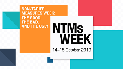Non-Tariff Measures (NTMs) Week 2019