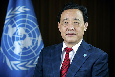Headshot of QU Dongyu, FAO Director-General