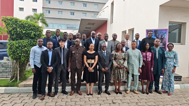 Representatives from UNCTAD, UNDP and participants from the government and private sector during the national workshop on enhancing SMEs’ integration into regional value chains, held at the Golden Tulip le Diplomate on 11 and 12 September 2025.