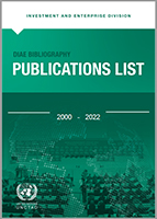 Investment and Enterprise Division: Publications List (2000-2022)