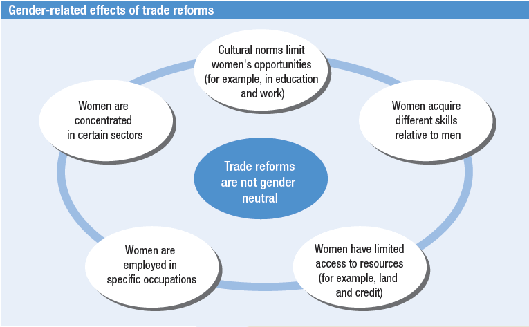 impacts of trade policy on women