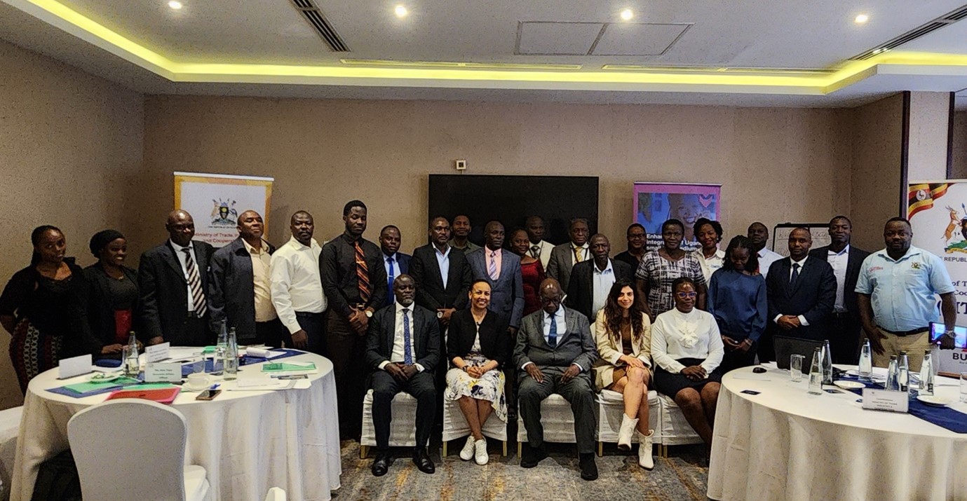 Meeting participants in an UNCTAD workshop on SMEs in Kampala,Uganda.