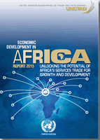 Cover for Rapport 2015 sur le développement économique en Afrique