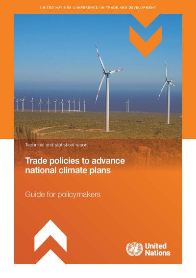 Cover for Trade policies to advance national climate plans