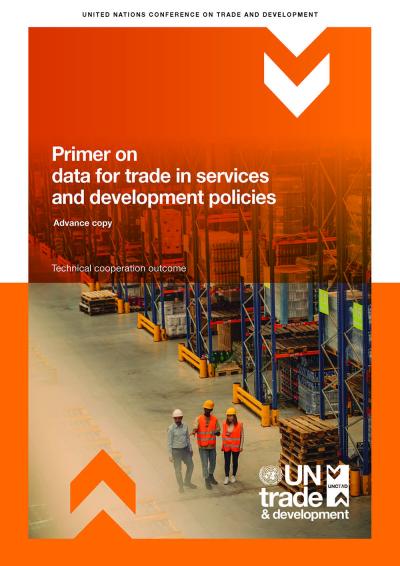 Cover for Primer on data for trade in services and development policies
