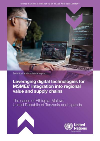 Cover for Aprovechar las tecnologías digitales para la integración de las MIPYMES en las cadenas de valor y suministro regionales