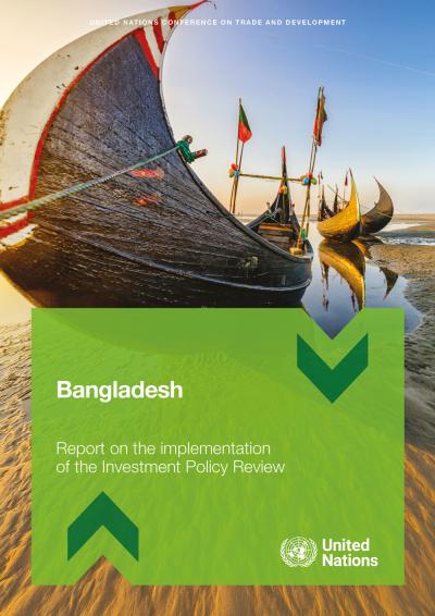 Cover for Report on the implementation of the Investment Policy Review of Bangladesh