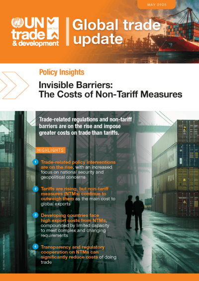 Cover for Global Trade Update (May 2026): Invisible barriers – the costs of non-tariff measures
