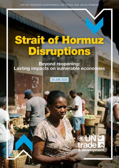 Cover for Strait of Hormuz Disruptions:  Beyond reopening - lasting impacts on vulnerable economies