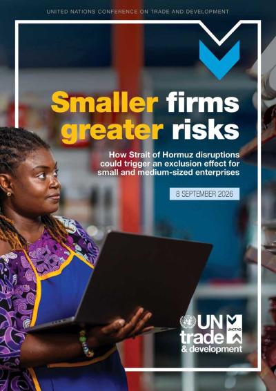 Cover for Smaller firms, greater risks: How Strait of Hormuz disruptions could trigger an exclusion effect for small and medium-sized enterprises
