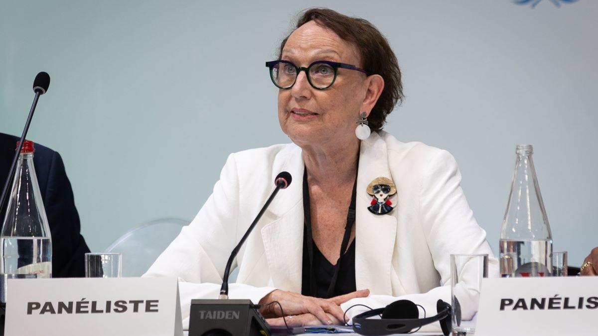 Rebeca Grynspan at the 3rd UN Ocean Conference in Nice, France