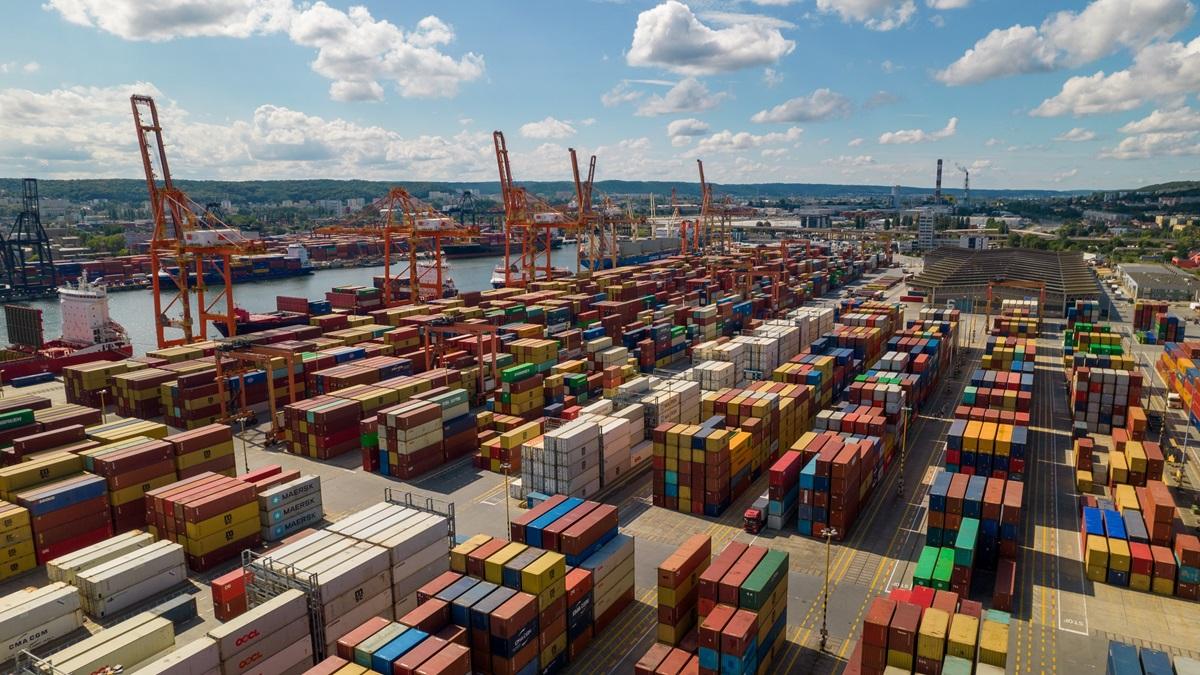 Gdynia Port, Poland.