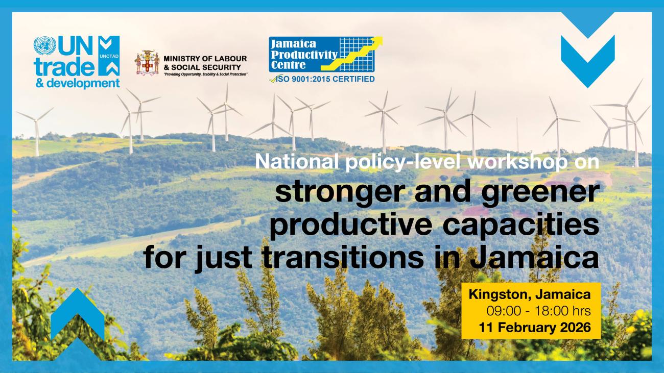 Jamaica policy workshop on productive capacities
