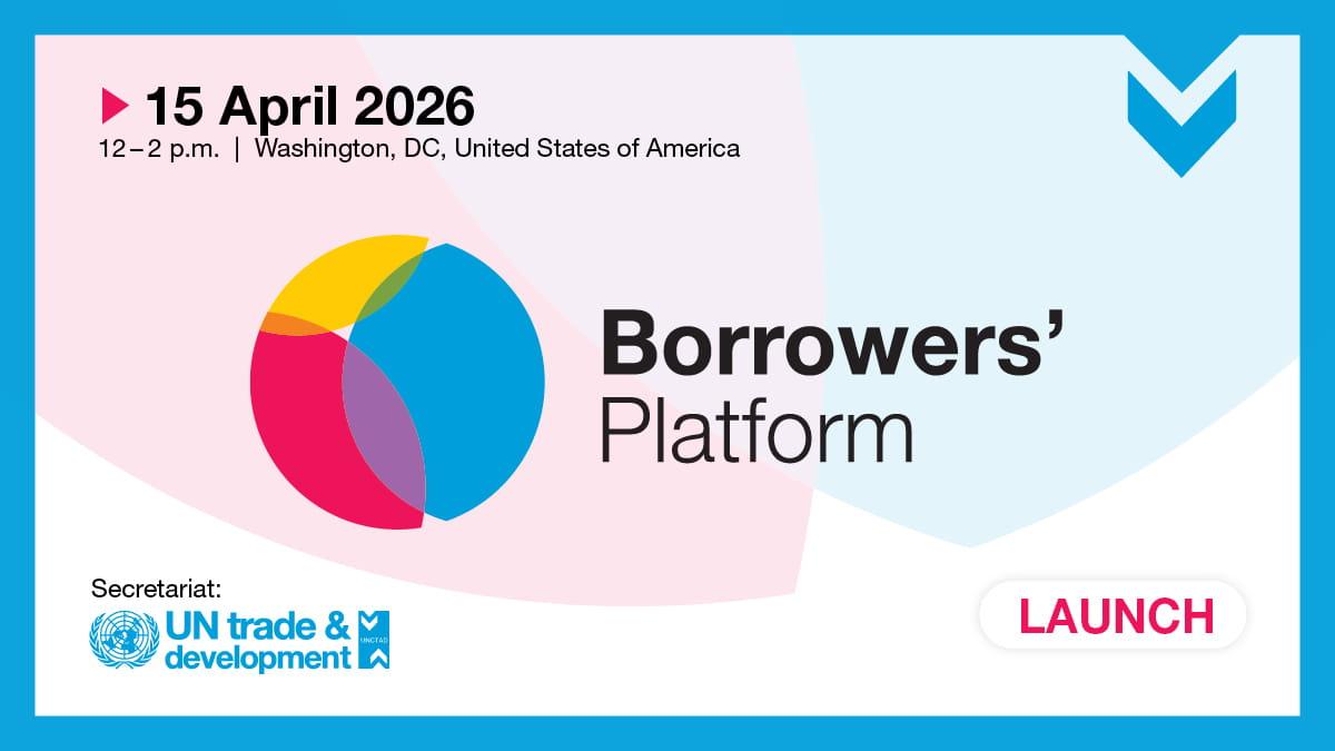 A promotional card for the Borrowers' Platform launch event
