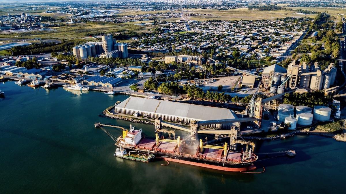 Port of Bahía Blanca, Argentina