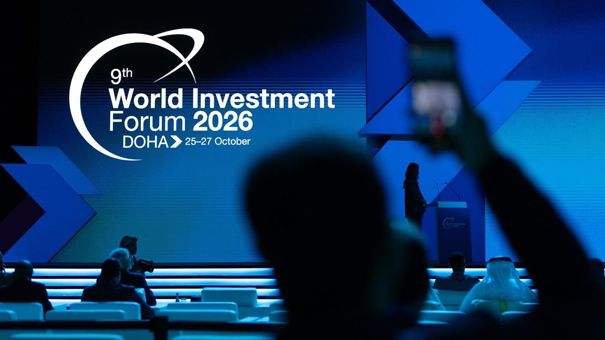The World Investment Forum 2026, held in Doha, Qatar, under the theme “Investing in the future”.