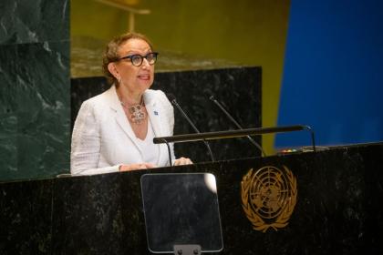 Rebeca Grynspan en la Asamblea General de la ONU: los países de ingreso medio atrapados en una paradoja del desarrollo