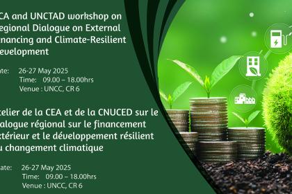 Regional dialogues on external financing and climate-resilient development