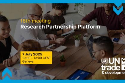 16th Meeting of the UNCTAD Research Partnership Platform