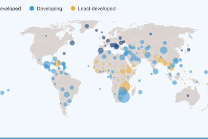 Cartographie de l'ampleur des nouveaux droits de douane américains pour les pays en développement