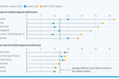 Aranceles, comercio y preferencias: ¿Qué pasa si expira AGOA?
