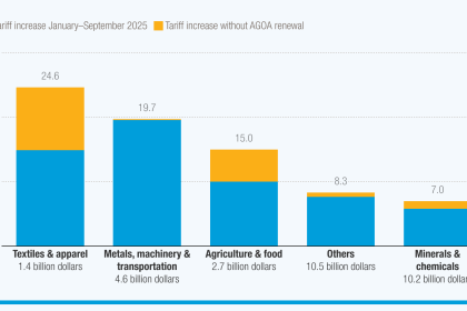 Impacto del fin de la AGOA en la diversificación de las exportaciones africanas