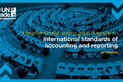 Intergovernmental working group of experts on international standards of accounting and reporting, 43rd session