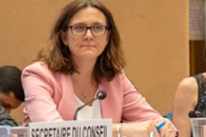EU’s Malmström: bad domestic policies also make trade unfair