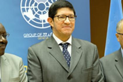 Chair of G77 and China in Geneva passes from Pakistan to Ecuador