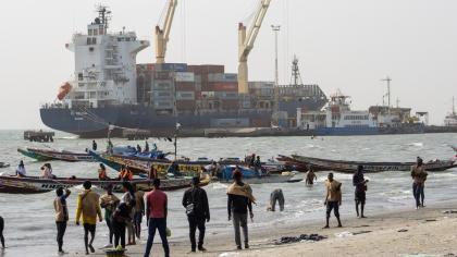 Banjul Port, The Gambia