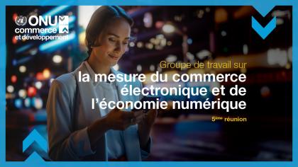 Groupe de travail sur la mesure du commerce électronique et de l'économie numérique, cinquième réunion
