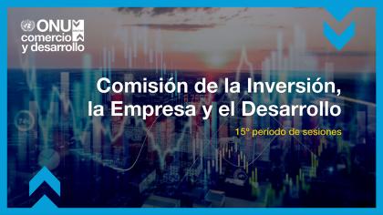 Comisión de la Inversión, la Empresa y el Desarrollo, 15º período de sesiones
