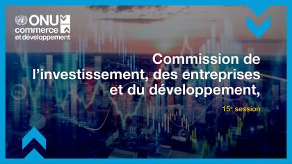 Commission de l’investissement, des entreprises et du développement, 15e session
